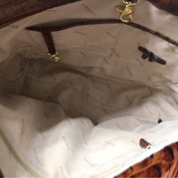 Tri-Color Leather Brahmin Tote - Picture 4 of 11